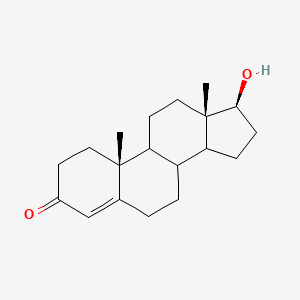 molecular formula C19H28O2 B1683101 Testosterone CAS No. 58-22-0