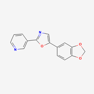 molecular formula C15H10N2O3 B1683118 Texaline 