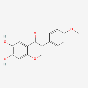 molecular formula C16H12O5 B1683119 Texasin CAS No. 897-46-1