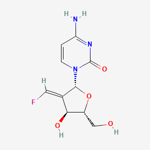 molecular formula C10H12FN3O4 B1683120 Tezacitabine CAS No. 130306-02-4