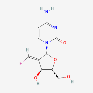molecular formula C10H11FN2O4 B1683120 替扎西他滨 CAS No. 130306-02-4