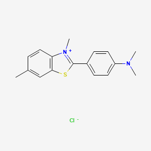 molecular formula C17H19ClN2S B1683133 Thioflavin T CAS No. 2390-54-7