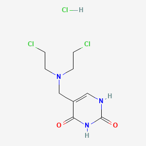 molecular formula C9H14Cl3N3O2 B1683136 Ypenyl CAS No. 6860-12-4