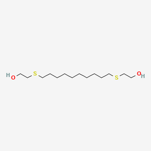 molecular formula C14H30O2S2 B1683146 Tiadenol CAS No. 6964-20-1