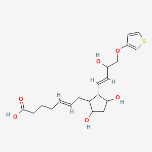 molecular formula C20H28O6S B1683147 Tiaprost CAS No. 71116-82-0