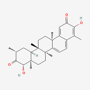 molecular formula C28H36O4 B1683168 22-Hydroxytingenone CAS No. 50656-68-3