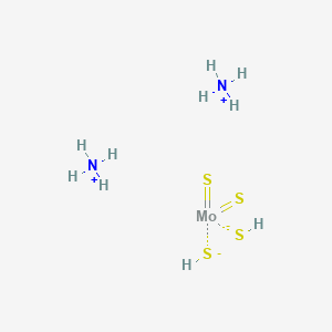molecular formula H10MoN2S4 B1683171 Ammonium tetrathiomolybdate CAS No. 15060-55-6