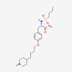 molecular formula C22H36N2O5S B1683177 Tirofiban CAS No. 144494-65-5