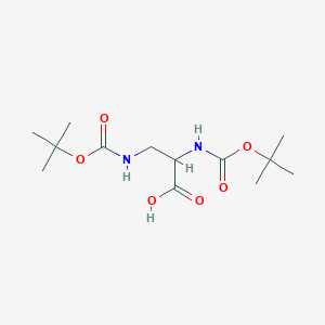 2,3-Bis((tert-butoxycarbonyl)amino)propanoic acid