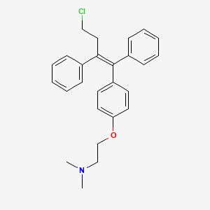 molecular formula C26H28ClNO B1683211 Toremifene CAS No. 89778-26-7