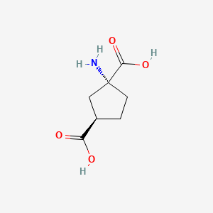 molecular formula C7H11NO4 B1683217 trans-ACPD CAS No. 67684-64-4