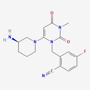 molecular formula C18H20FN5O2 B1683223 Trelagliptin CAS No. 865759-25-7