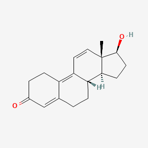 molecular formula C18H22O2 B1683226 Trenbolone CAS No. 10161-33-8