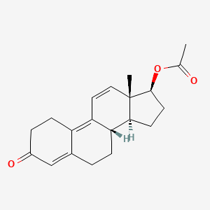 molecular formula C20H24O3 B1683227 Trenbolone acetate CAS No. 10161-34-9