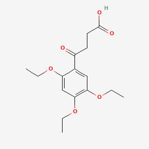 molecular formula C16H22O6 B1683228 Trepibutone CAS No. 41826-92-0