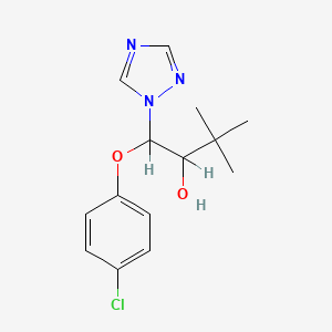 molecular formula C14H18ClN3O2 B1683232 Triadimenol CAS No. 55219-65-3