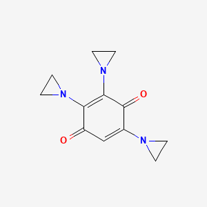 molecular formula C12H13N3O2 B1683235 Trenimon CAS No. 68-76-8
