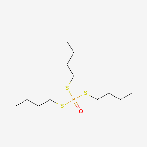 molecular formula C12H27OPS3 B1683236 Tribufos CAS No. 78-48-8