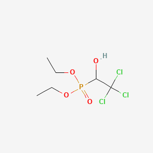 molecular formula C6H12Cl3O4P B1683237 Trichlorfon ethyl CAS No. 993-86-2