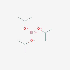 molecular formula C9H21BiO3 B168324 Bismuth(III) isopropoxide CAS No. 15049-67-9