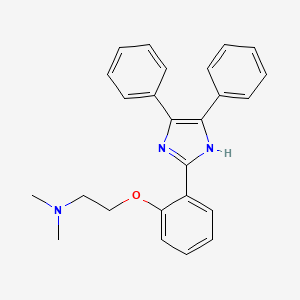 molecular formula C25H25N3O B1683240 Trifenagrel CAS No. 84203-09-8
