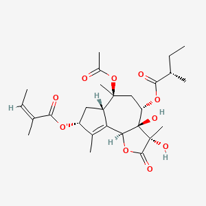 molecular formula C27H38O10 B1683251 Trilobolide CAS No. 50657-07-3
