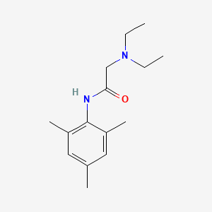 molecular formula C15H24N2O B1683256 Trimecaine CAS No. 616-68-2