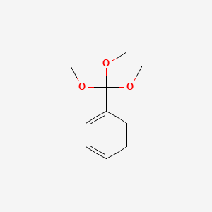 molecular formula C10H14O3 B1683259 Trimethyl orthobenzoate CAS No. 707-07-3