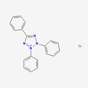 molecular formula C19H15BrN4 B1683267 2,3,5-Triphenyltetrazolium bromide CAS No. 1096-80-6