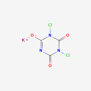 molecular formula C3HCl2N3O3.K<br>C3HCl2KN3O3 B1683270 CID 24197163 CAS No. 2244-21-5