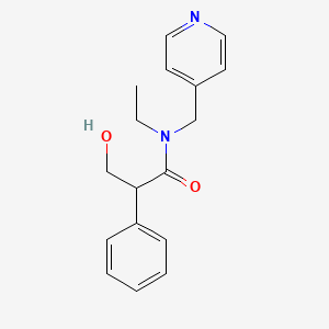 molecular formula C17H20N2O2 B1683271 Tropicamide CAS No. 1508-75-4