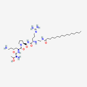 molecular formula C39H76N10O6 B1683277 Tuftsin-M CAS No. 94359-48-5