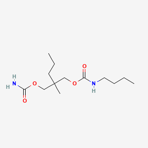 molecular formula C13H26N2O4 B1683279 Tybamate CAS No. 4268-36-4