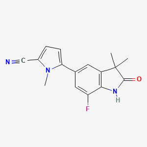 molecular formula C16H14FN3O B1683280 WAY-255348 