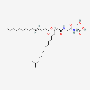 molecular formula C37H68N2O7 B1683286 WB-3559 B CAS No. 96053-96-2