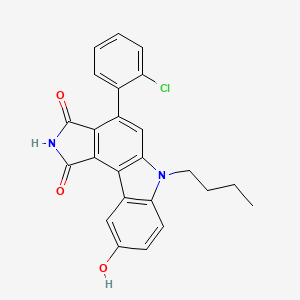 molecular formula C24H19ClN2O3 B1683297 WEE1-IN-2 