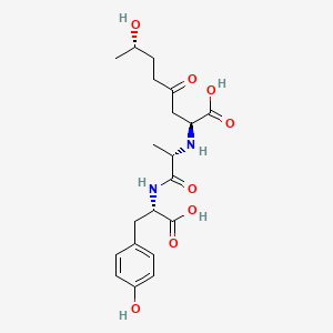 molecular formula C20H28N2O8 B1683298 WF-10129 CAS No. 109075-64-1