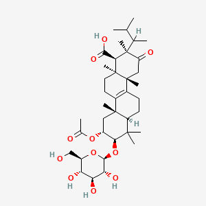 molecular formula C38H60O11 B1683299 WF 11605 CAS No. 127475-47-2