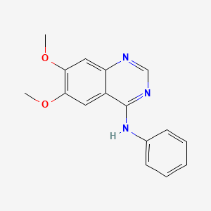 molecular formula C16H15N3O2 B1683307 WHI-P258 CAS No. 21561-09-1