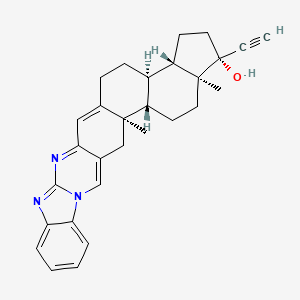 molecular formula C29H31N3O B1683309 WIN 62,577 CAS No. 144177-32-2
