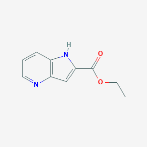 molecular formula C10H10N2O2 B168331 ethyl 1H-pyrrolo[3,2-b]pyridine-2-carboxylate CAS No. 17288-32-3