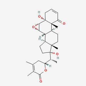 molecular formula C28H38O6 B1683312 Withanone CAS No. 27570-38-3