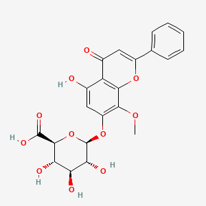 molecular formula C22H20O11 B1683319 Oroxindin CAS No. 51059-44-0