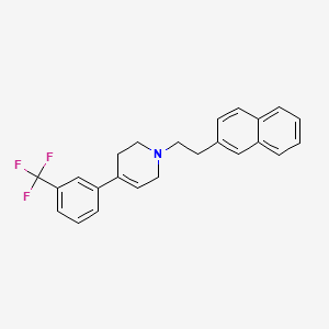 molecular formula C24H22F3N B1683331 Xaliproden CAS No. 135354-02-8