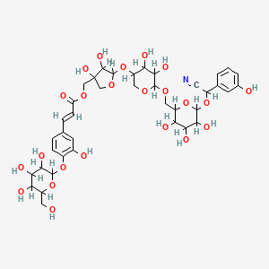 molecular formula C39H49NO23 B1683337 Xeranthin CAS No. 129761-12-2