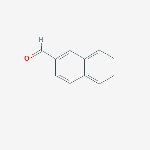 molecular formula C12H10O B168334 4-Methylnaphthalene-2-carbaldehyde CAS No. 102606-07-5