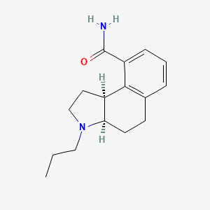(3aR,9bS)-3-propyl-1,2,3a,4,5,9b-hexahydrobenzo[e]indole-9-carboxamide