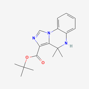 molecular formula C17H21N3O2 B1683351 U93631 CAS No. 152273-12-6