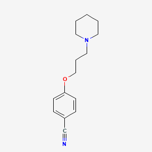 4-(3-Piperidin-1-ylpropoxy)benzonitrile