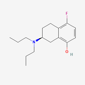 5-Fluoro-8-hydroxy-2-(dipropylamino)tetralin